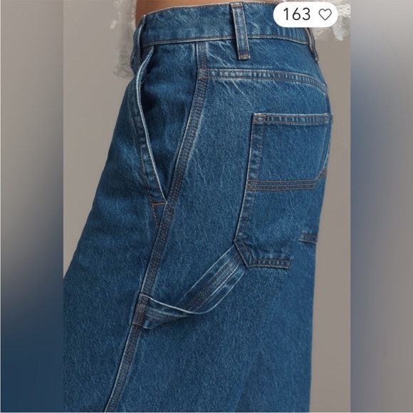 Reformation Diego Mid-Rise Baggy Utility Jeans 30 Cleary Anthropologie NEW - Picture 4 of 12